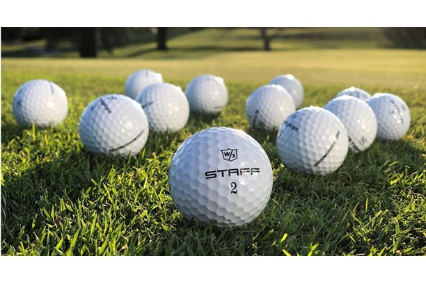 Wilson Staff Model R golf ball