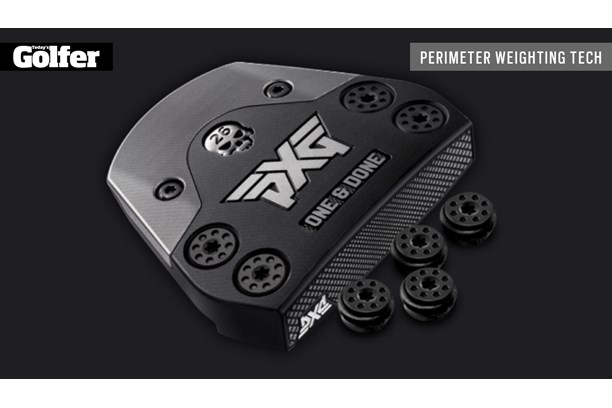 The PXG One & Done's Perimeter Weighting Technology.