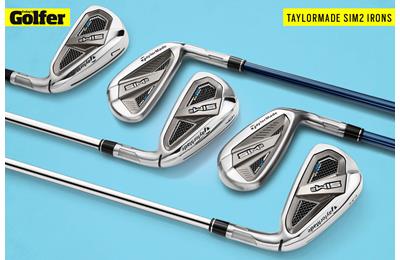 TaylorMade SIM2 Max and SIM2 Max OS irons.