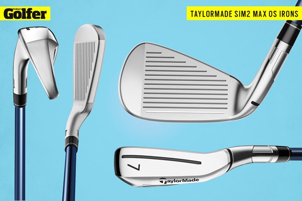 TaylorMade SIM2 Max OS Iron.