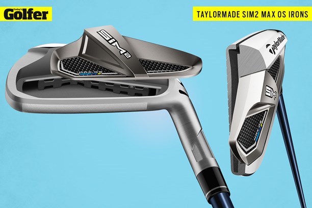 TaylorMade SIM2 Max OS Iron.