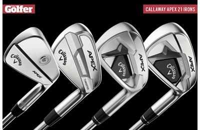 The 2021 Callaway Apex irons.