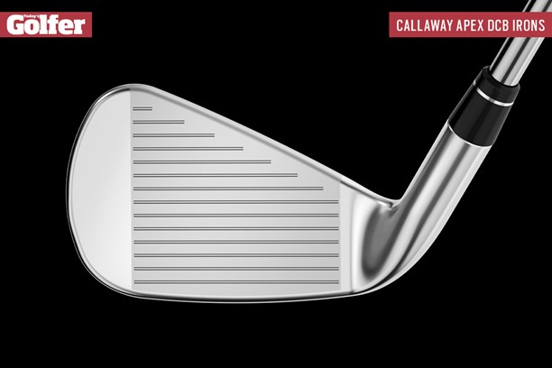 The face of the Callaway Apex DCB iron.