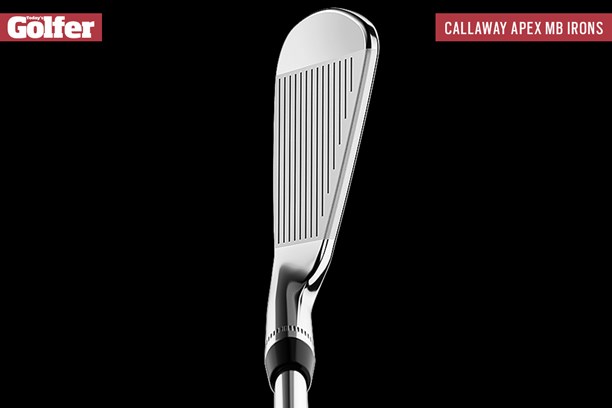 The address view of the Callaway Apex MB iron.