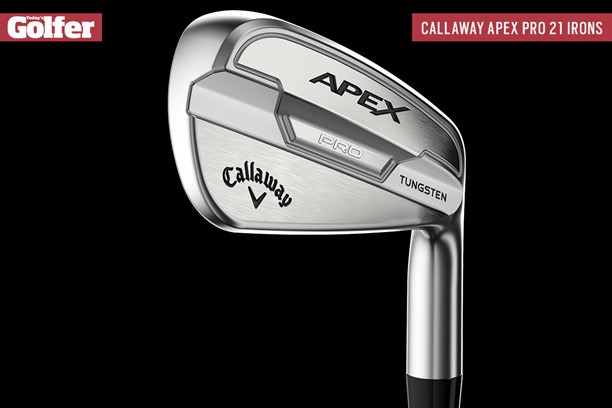 The Callaway Apex Pro 21 iron.