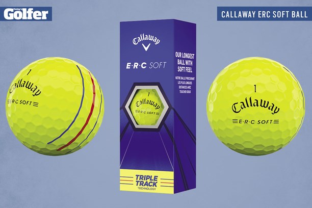 The new Callaway ERC Soft is available in white and yellow.