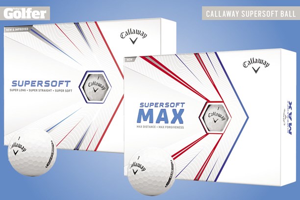 Callaway Supersoft golf balls for 2021.