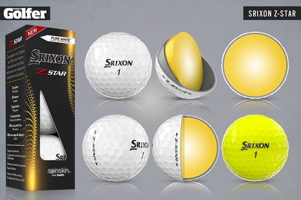 The new Srixon Z-Star 2021 golf ball.