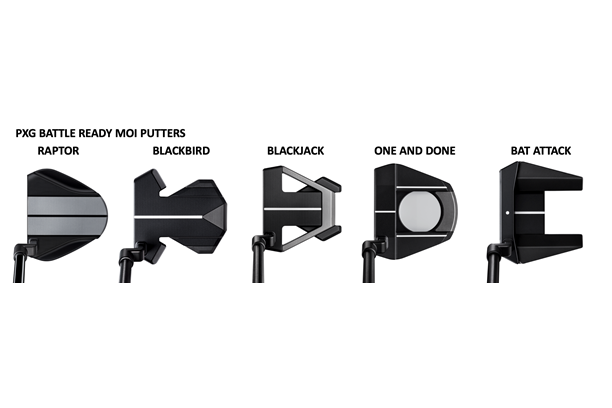 PXG Battle Ready MOI putter models