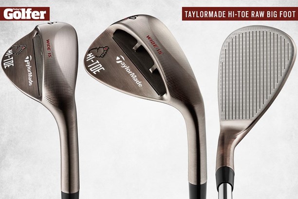 The TaylorMade Hi-Toe Raw Big Foot wedge is aimed at game-improvers thanks to its wider sole.