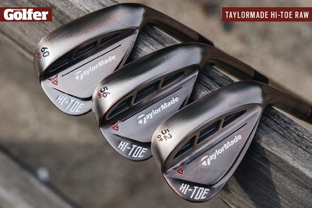 TaylorMade Hi-Toe Raw wedges are available from 50º to 62º.