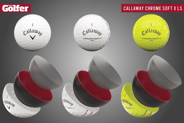 Callaway Chrome Soft X LS golf ball