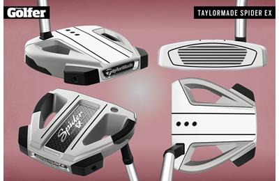 TaylorMade Spider EX putter.