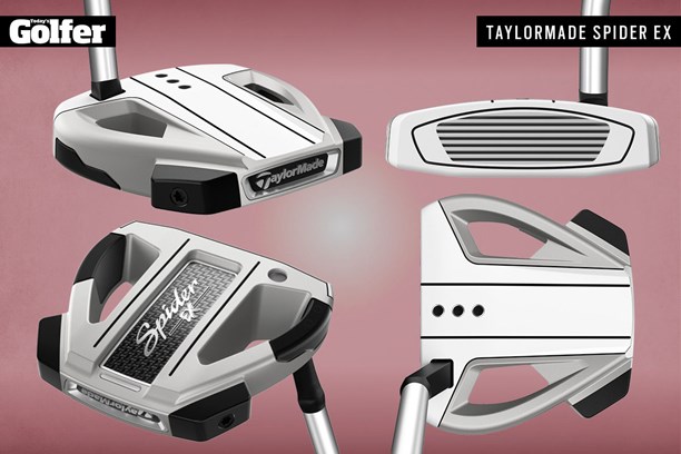 TaylorMade Spider EX putter.