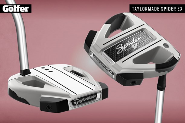 TaylorMade Spider EX putter.