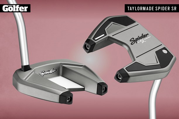 TaylorMade Spider SR putter.