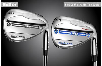 Cobra Golf's King Cobra wedges with Snakebite Groove Technology.