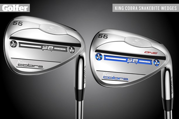 Cobra Golf's King Cobra wedges with Snakebite Groove Technology.