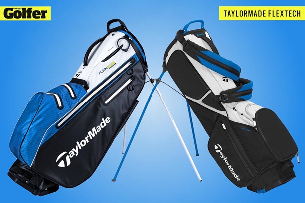 TaylorMade FlexTech Waterproof and Lite are two of the four models in the FlexTech golf bag range.