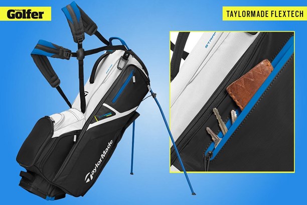 The TaylorMade FlexTech golf bag.