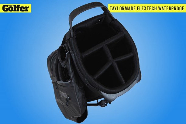 The TaylorMade FlexTech Waterproof golf bag.