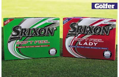 Srixon Soft Feel and Soft Feel Lady are low compression distance golf balls.