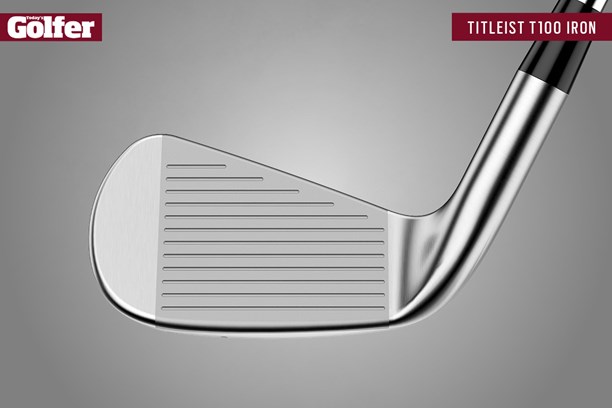 The Titleist T100 2021 iron.