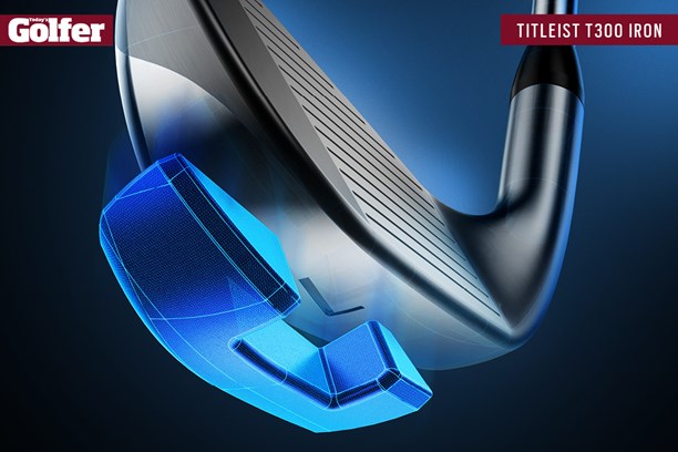 Titleist T300 2021 irons tech.