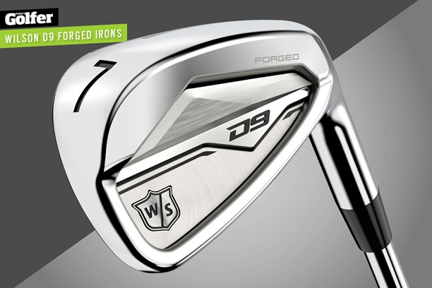 The Wilson D9 Forged is a two-piece iron made from 8620 carbon steel.