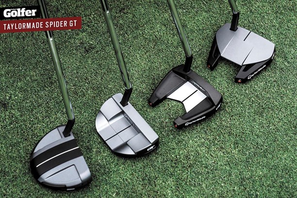 The TaylorMade Spider GT putters.