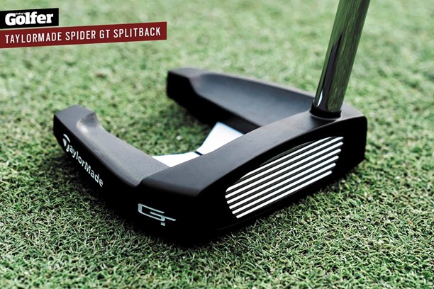 The TaylorMade Spider GT Splitback putter.