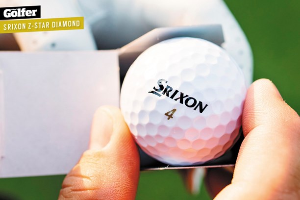 The Srixon Z-Star Diamond golf ball.