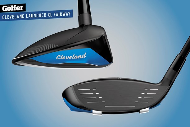 The Cleveland Launcher XL Halo fairway wood.