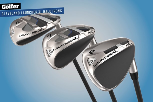 The Cleveland Launcher XL Halo irons.