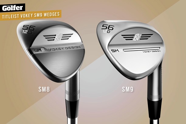 How the Titleist Vokey Design SM9 golf wedge compares to the SM8.