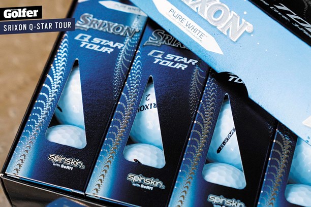 The Srixon Q-Star golf ball.