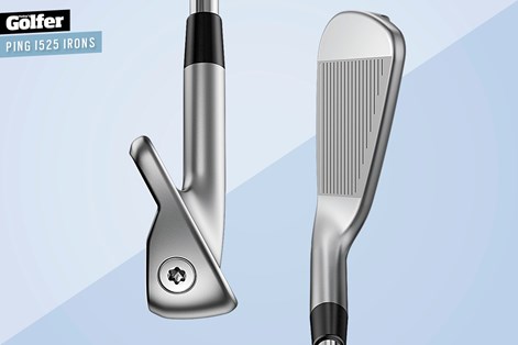 The Ping i525 iron's toe and topline. The Ping i525 iron's toe and topline.