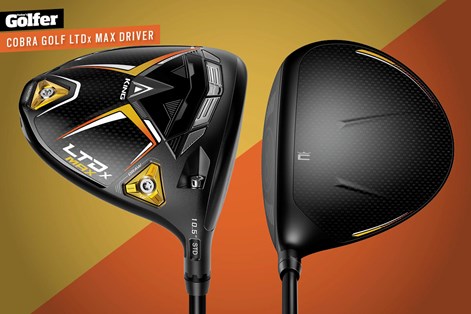 The Cobra Golf King LTDx Max driver. The Cobra Golf King LTDx Max driver.
