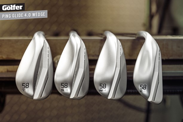 The four Ping Glide 4.0 wedges.