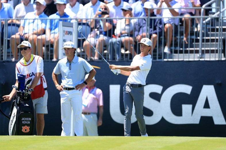 Why this US Open star changed caddie on the final hole