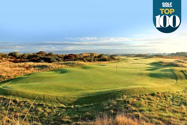 The 2nd hole at Royal Birkdale Golf club.