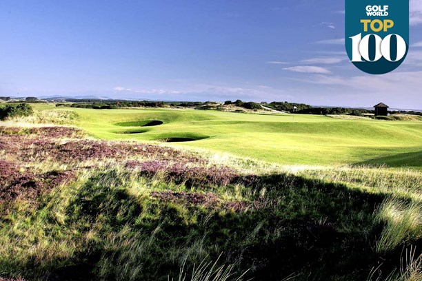 The Old Course at St Andrews, the Home of Golf.