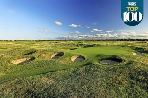 Royal St George's is famed for its tricky bunkers. Royal St George's is famed for its tricky bunkers.