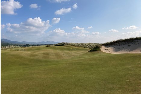 Chris Bertram was among the first golfers in the world to play Rosapenna's St Patrick's Links. Chris Bertram was among the first golfers in the world to play Rosapenna's St Patrick's Links.