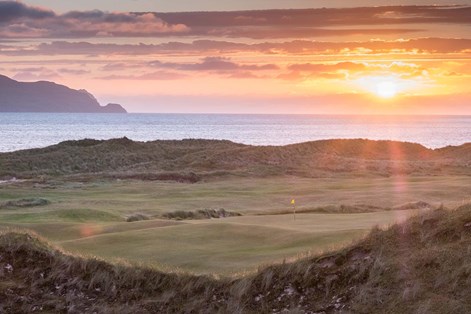 Chris Bertram was among the first golfers in the world to play Rosapenna's St Patrick's Links. Chris Bertram was among the first golfers in the world to play Rosapenna's St Patrick's Links.