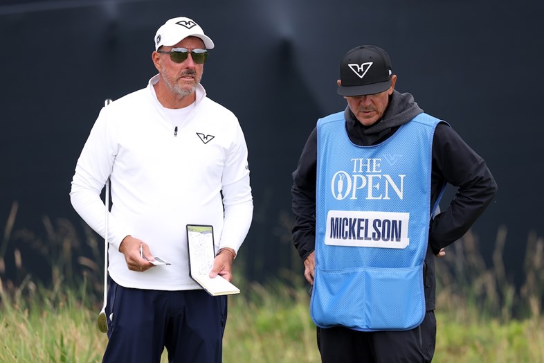 Phil Mickelson's former caddie joins forces with PGA Tour star