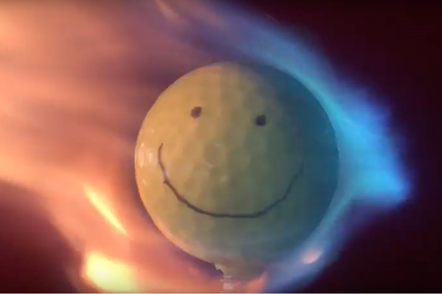 Farewell, smiley golf ball guy