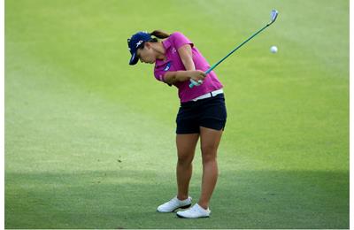 Lydia Ko keeps her head down