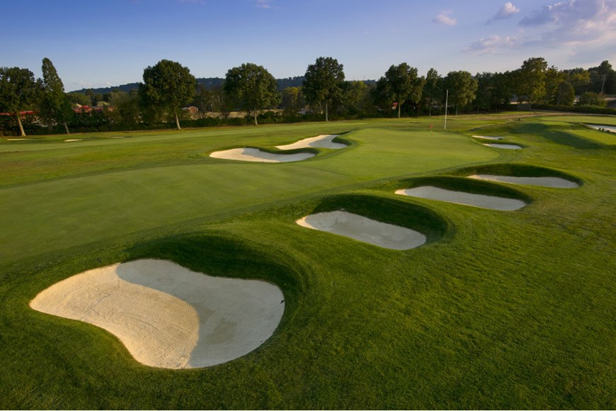 Marcatore Per Palline Da Golf Oakmont US Open 2016 – Double Face, Metallo