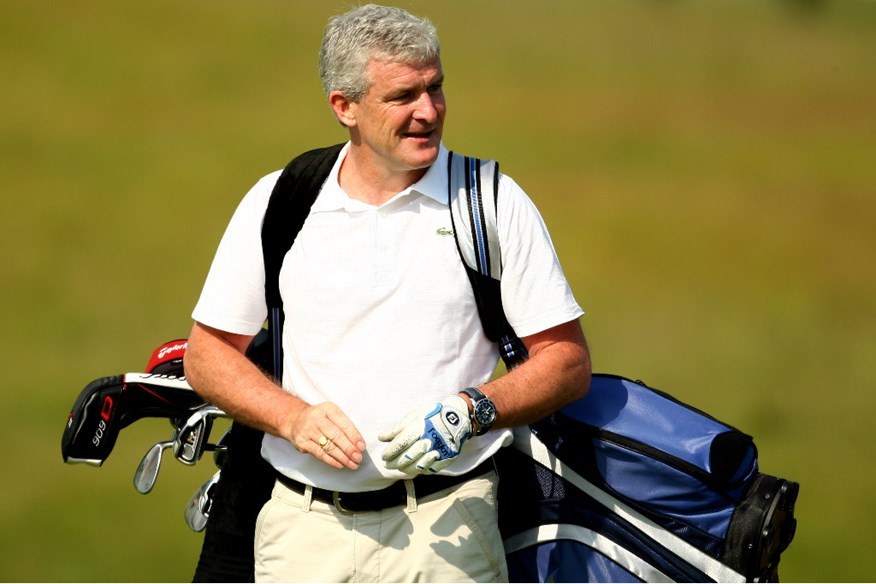 Being a Premier League manager doesn't stop Mark Hughes maintaining a 9 handicap